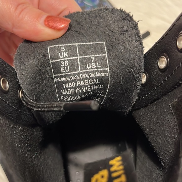 Dr Martens 1460 Pascal Mystic Floral Leather Boots 7 New - Picture 9 of 12